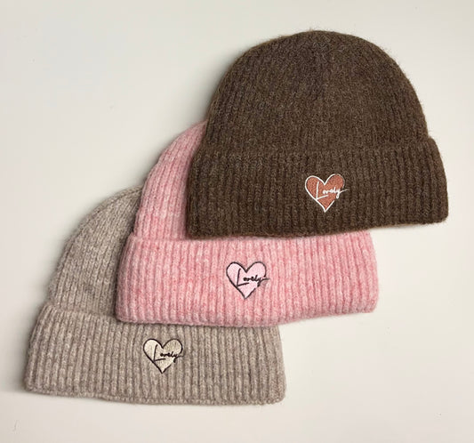 Fleece Mütze gefüttert (verschiedene Farben)