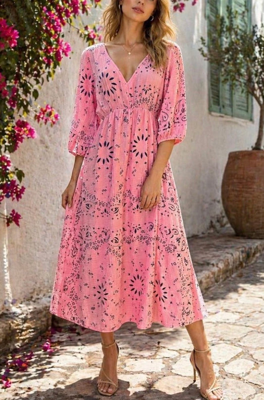 Curvy Sommerkleid aus Musselin