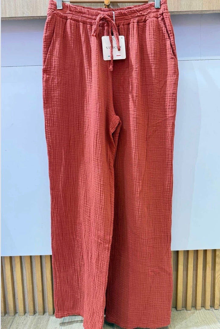 Musselin Hose UNI