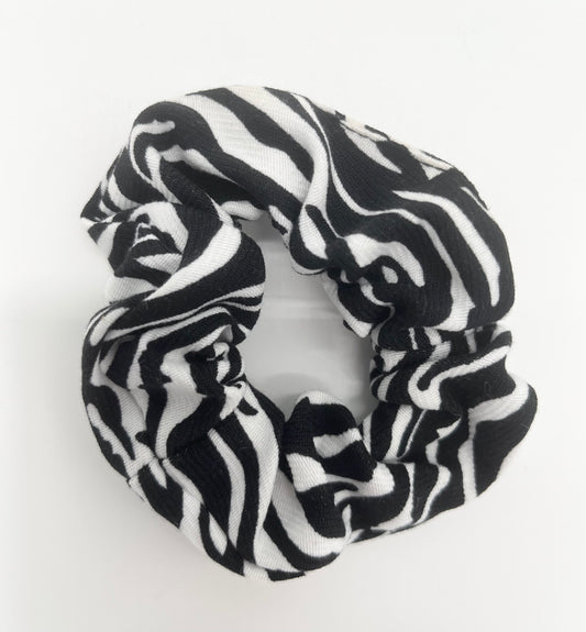 Scrunchie Zebra *Schwarz*