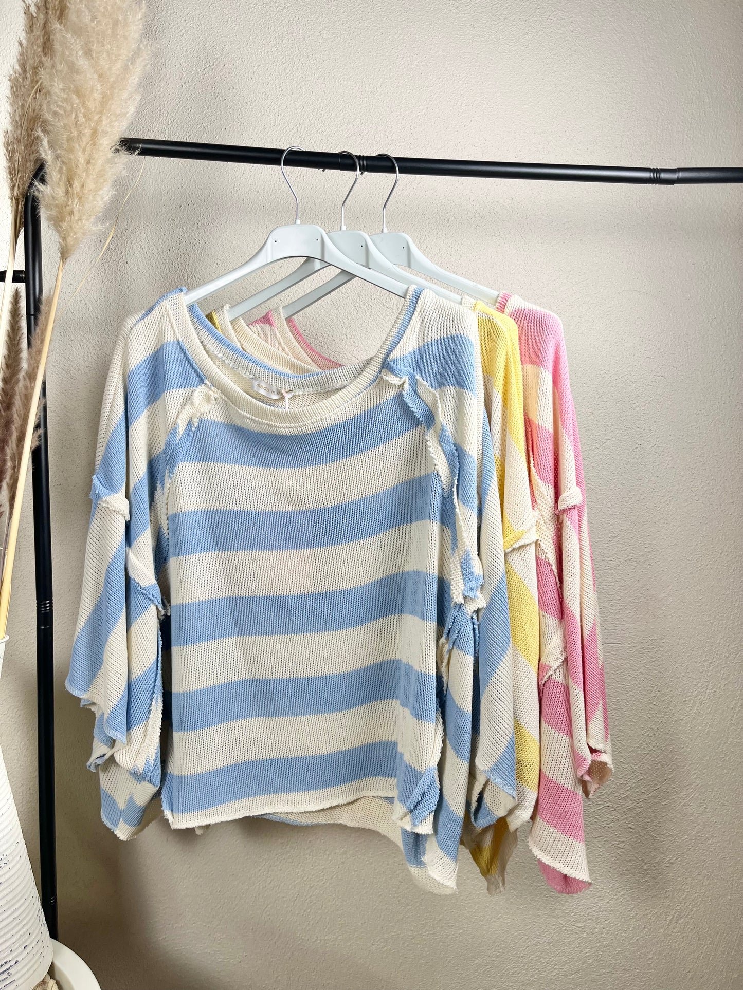 Strick Shirt Streifen