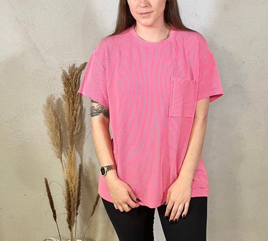 Shirt - in Rosa/Pink
