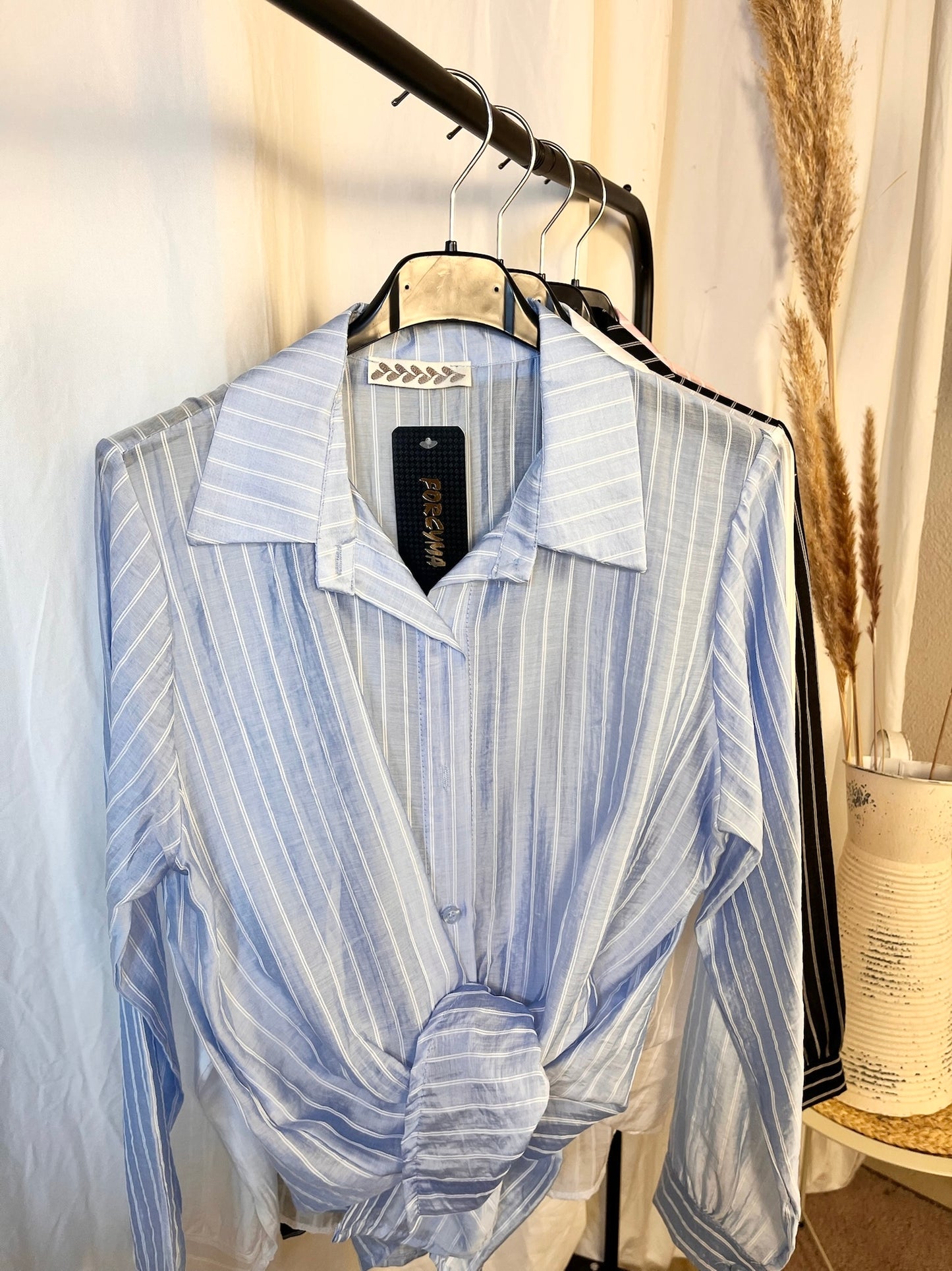 Bluse Streifen (verschiedene Farben)