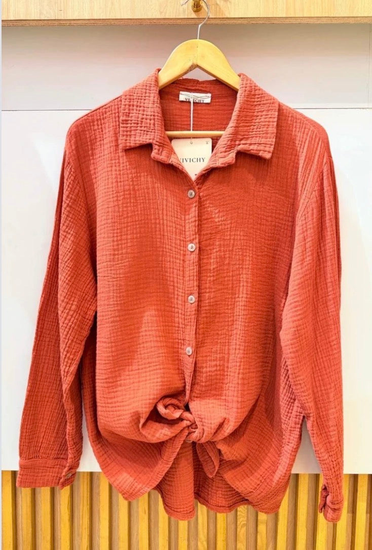 Musselin Bluse UNI