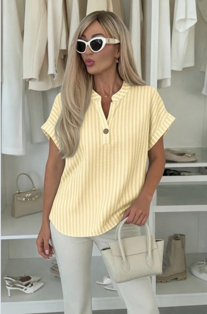 Bluse gestreift (verschiedene Farben)