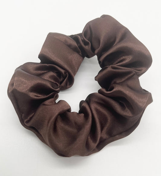 Scrunchie Satin *Braun*