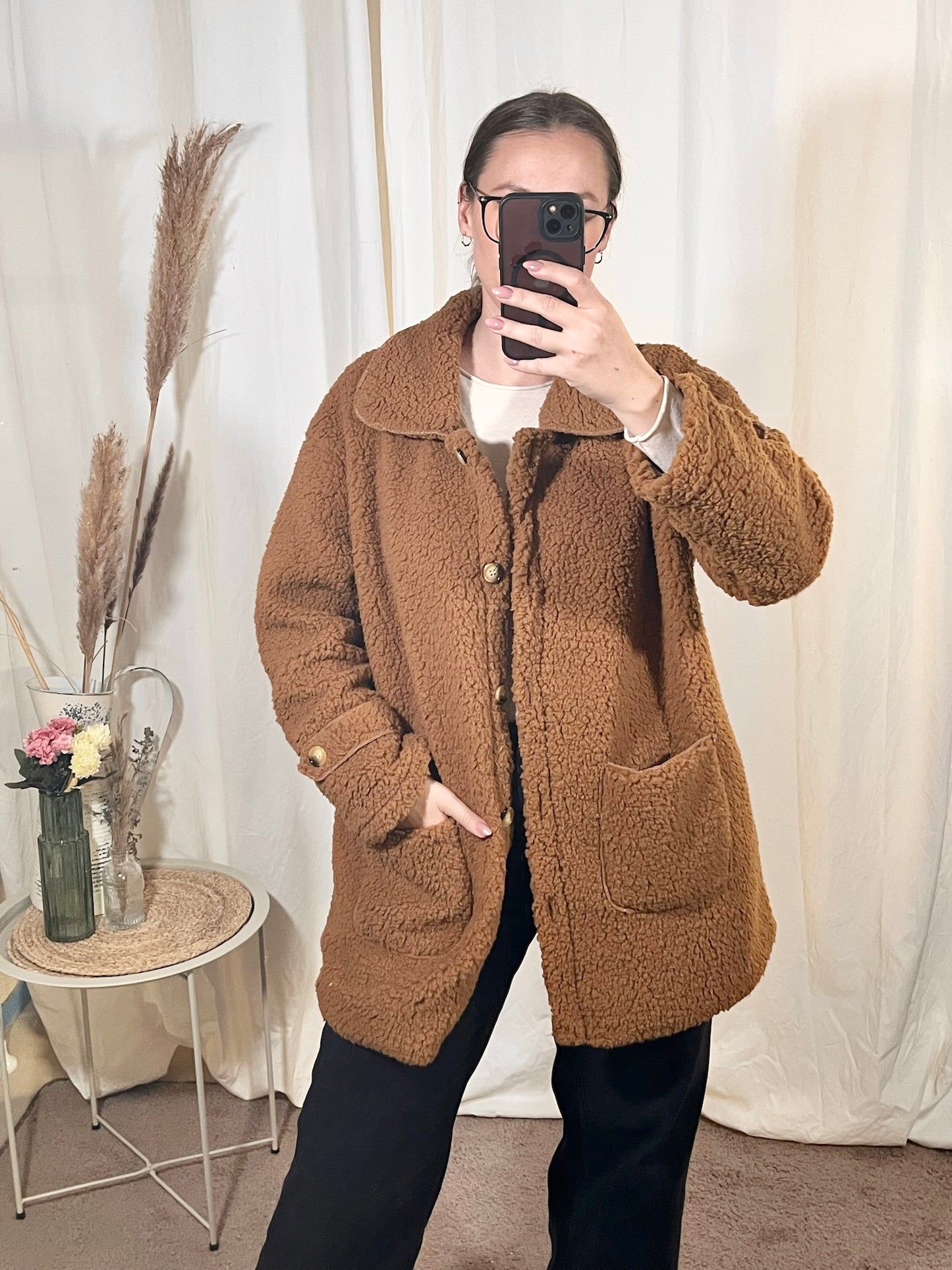 Teddy Mantel in Kamel