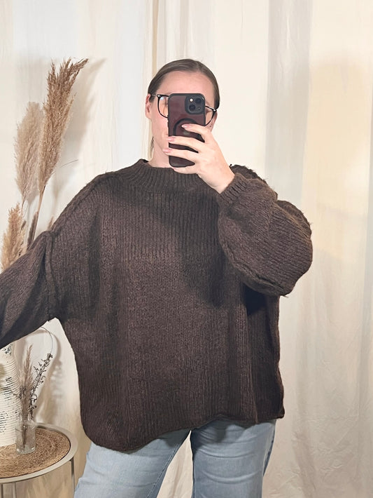 Oversize Wollpullover (verschiedene Farben)