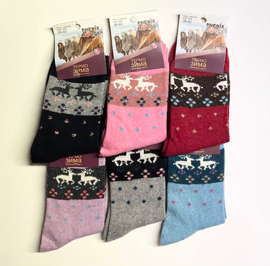 Winter Socken (verschiedene Farben)