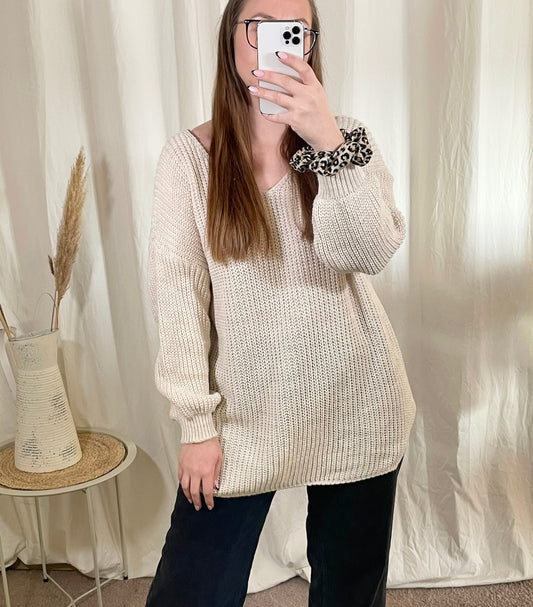 Grobstrick Pullover (verschiedene Farben)