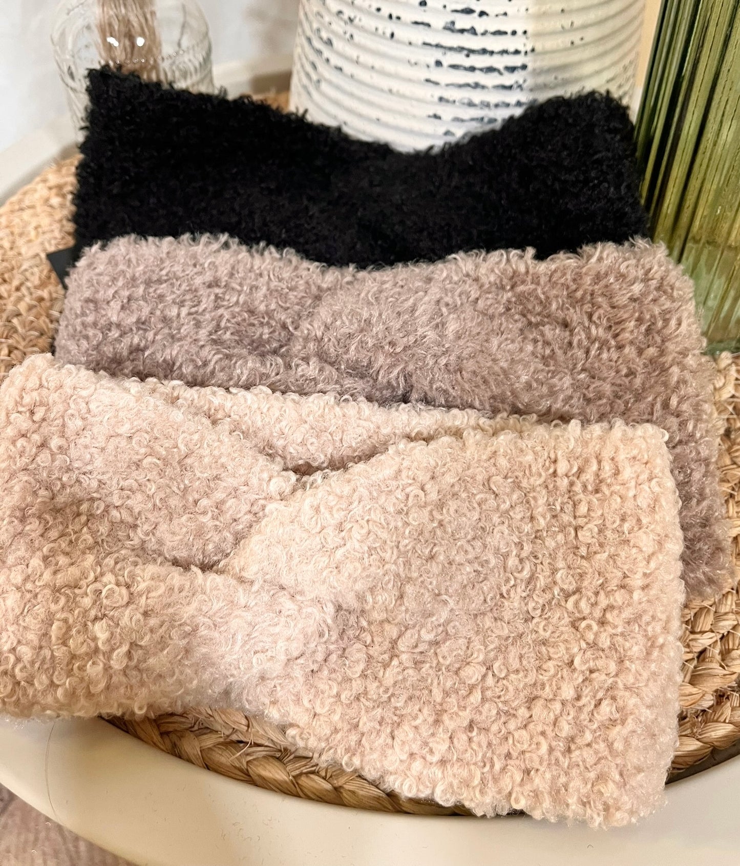 Flauschiges Haarband (verschiedene Farben)