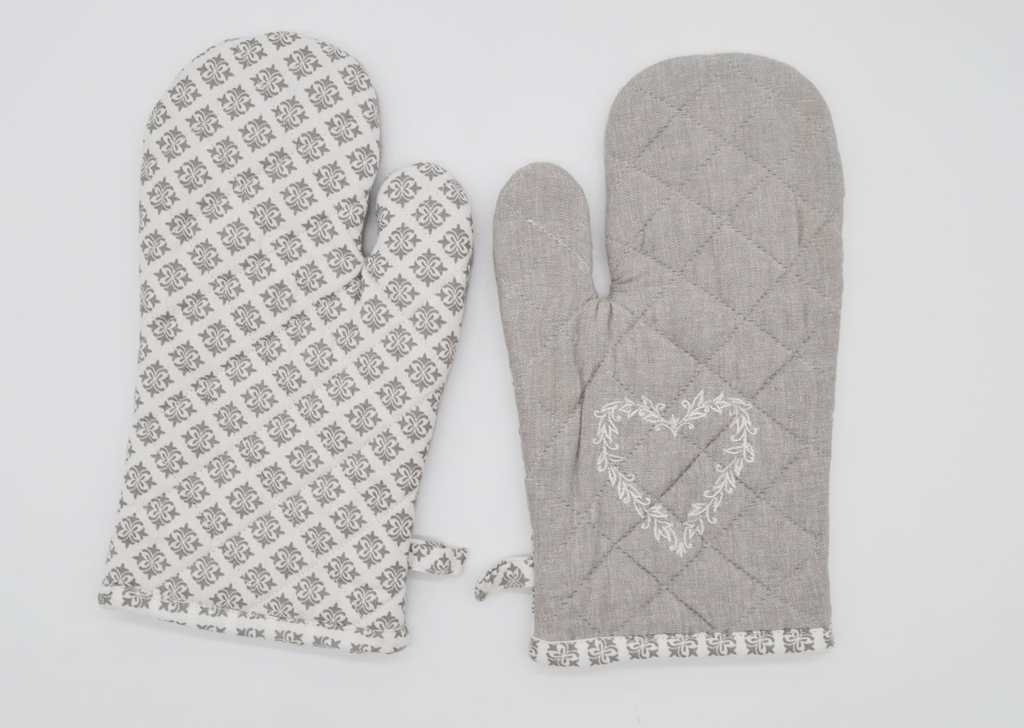 Ofenhandschuhe 'Grau'