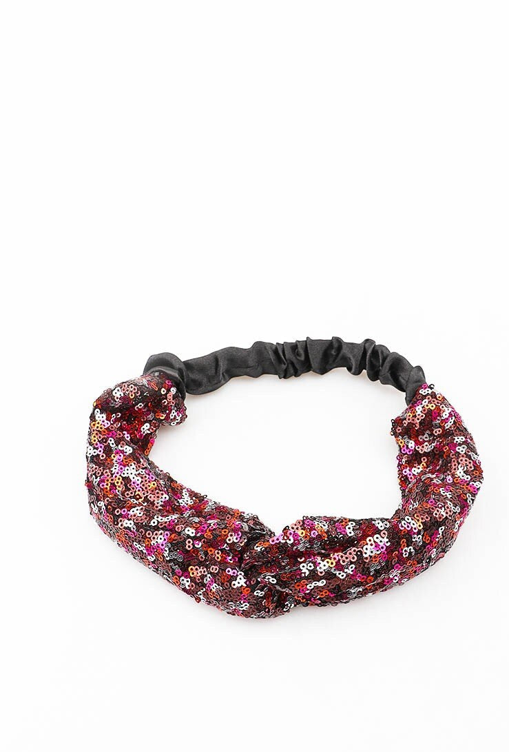 Stirnband Pailletten (verschiedene Farben)