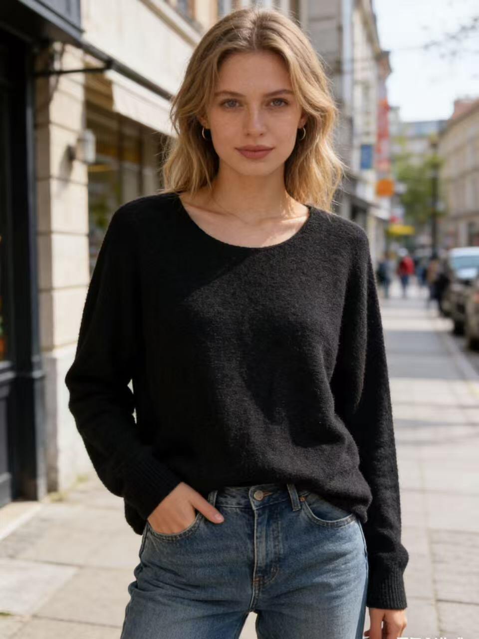 Feinstrickpullover (verschiedene Farben)