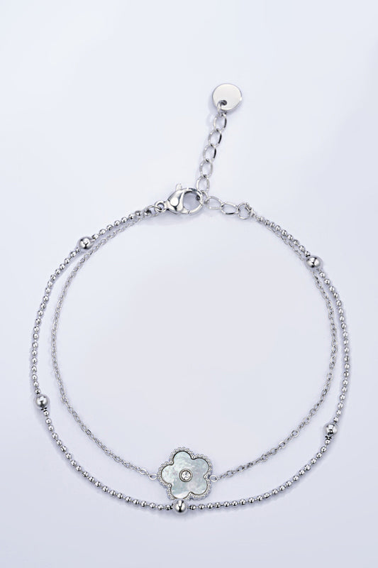 Armband Blume (Gold & Silber)