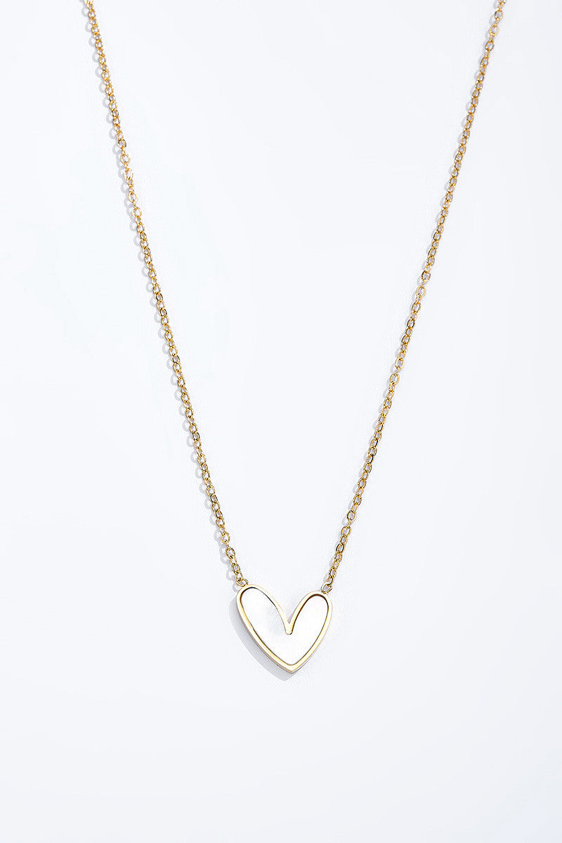 Halskette Herz (Gold & Silber)