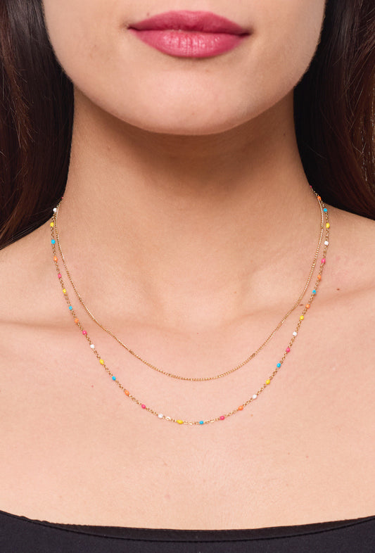 Halskette Bunt