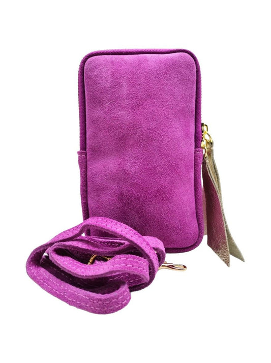 Wildletertasche (verschiedene Farben)