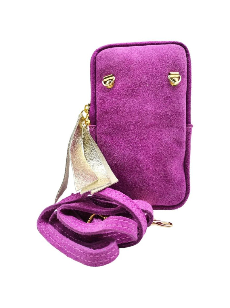 Wildletertasche (verschiedene Farben)