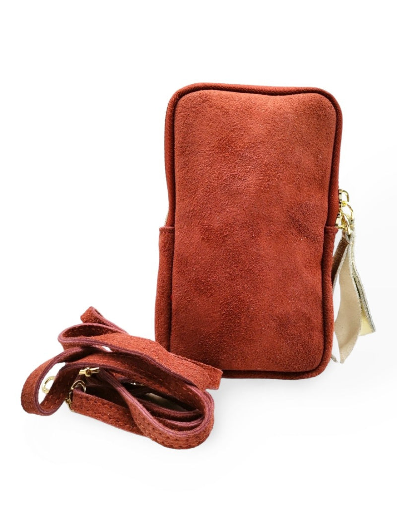 Wildletertasche (verschiedene Farben)