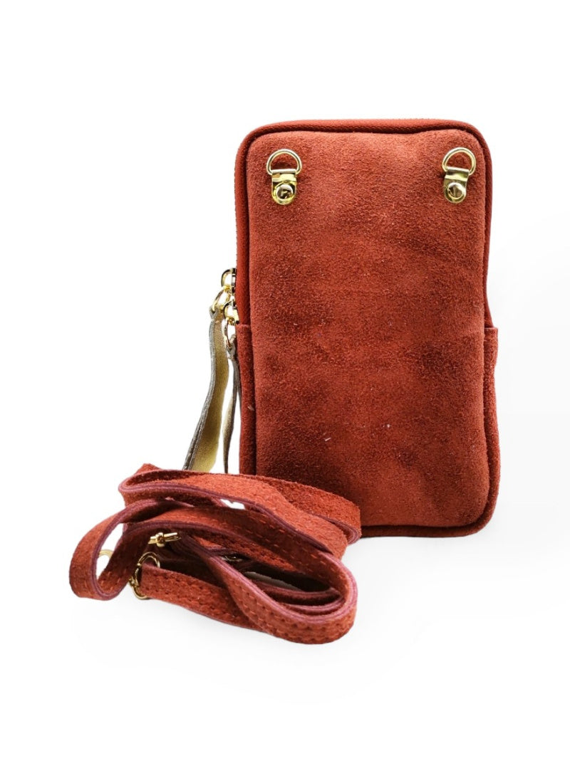 Wildletertasche (verschiedene Farben)