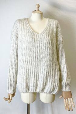 Pullover mit Puffärmel (verschiedene Farben)