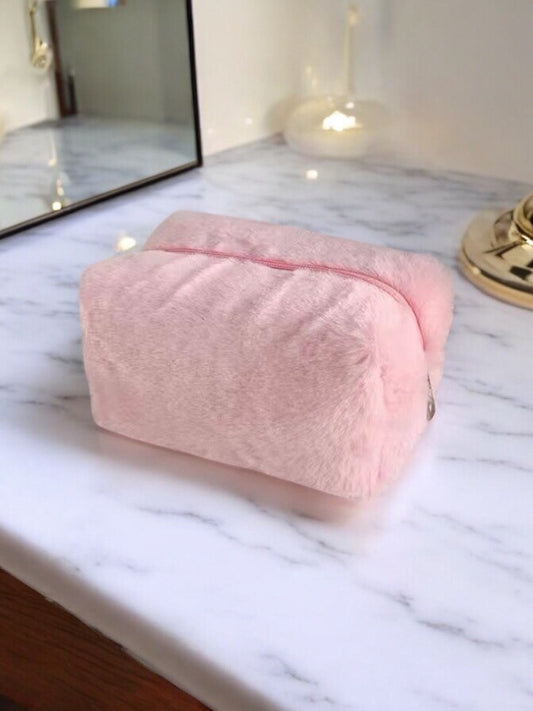 Kosmetiktasche Kunstfell