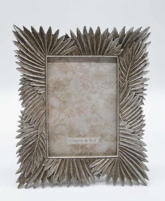 Picture frame leaves, silver 
