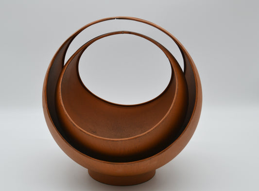 Lot de 2 boules pour plantes, rouille 