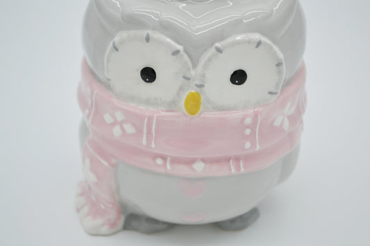 chouette en gris