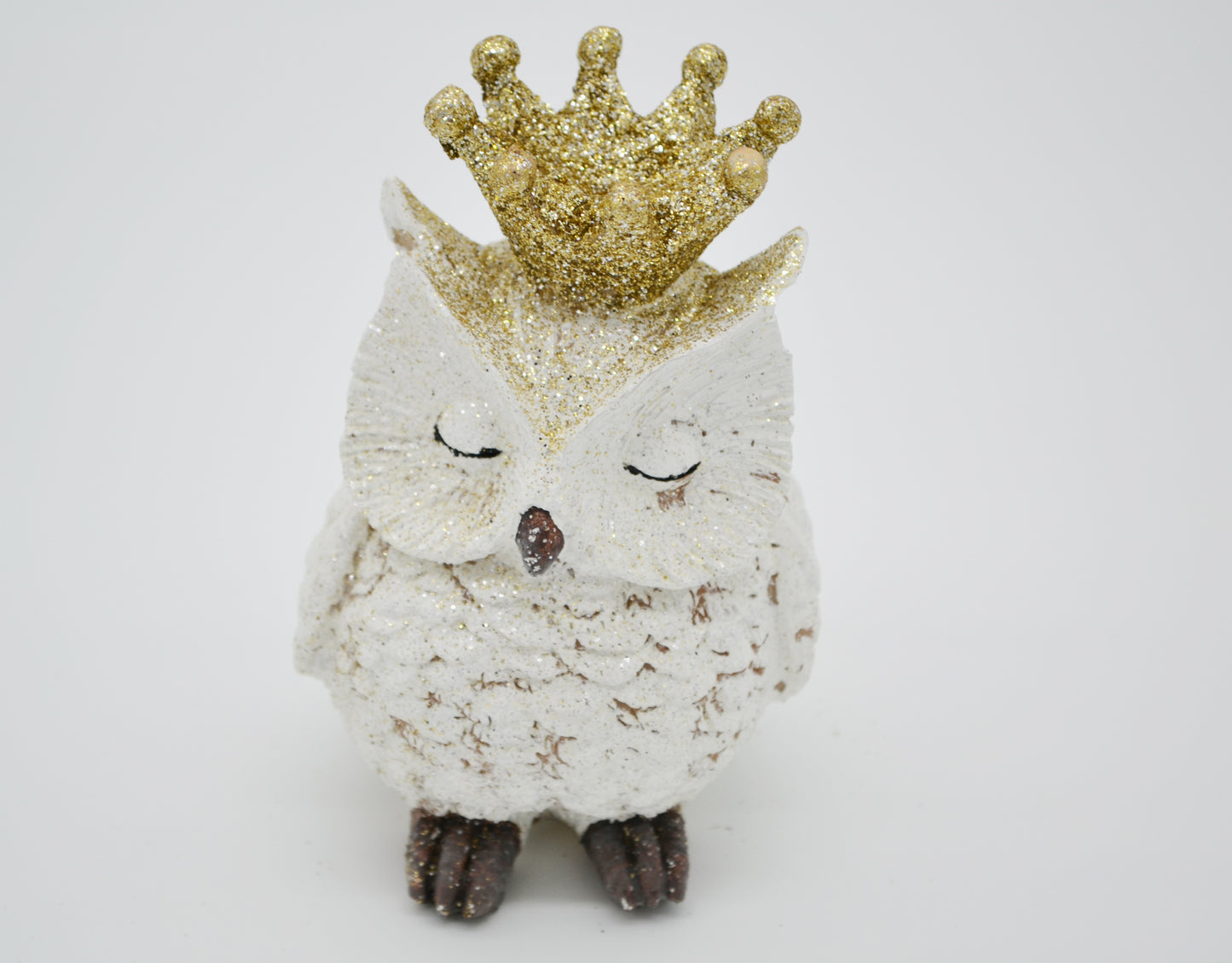 Chouette avec une couronne
