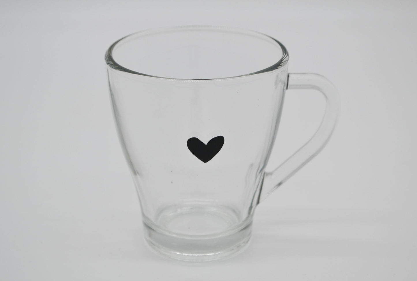 coeur de verre à thé 