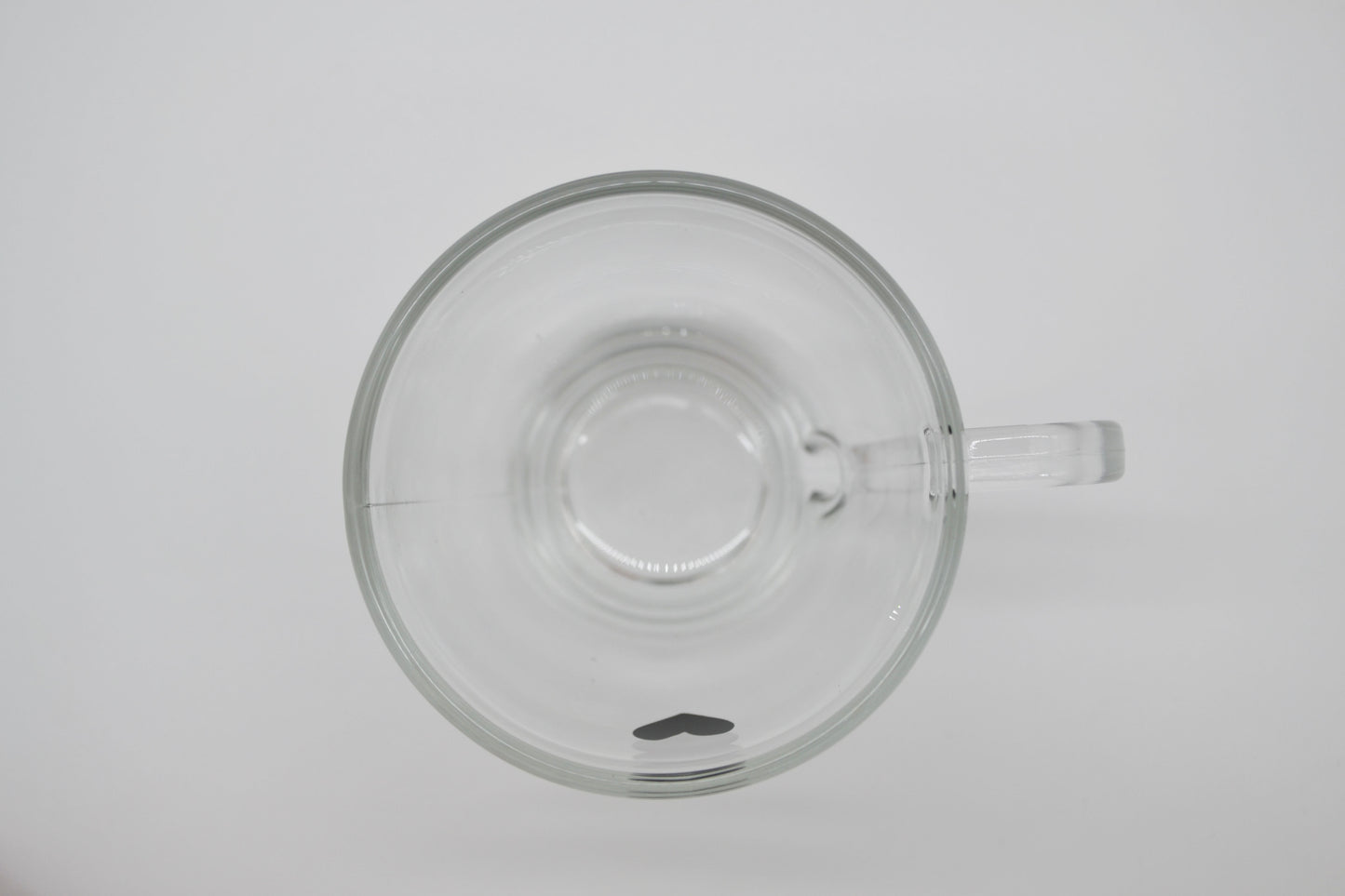 coeur de verre à thé 