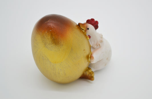 poulet avec oeuf