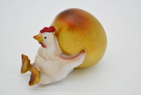poulet avec oeuf