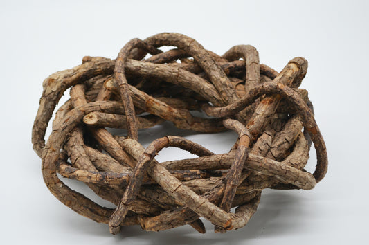 rattan wreath 