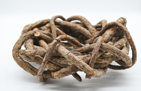 rattan wreath 
