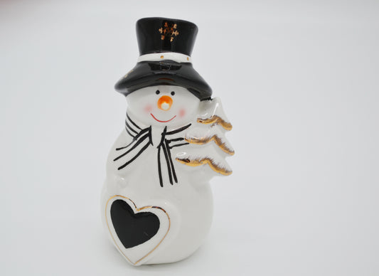 snowman "heart"