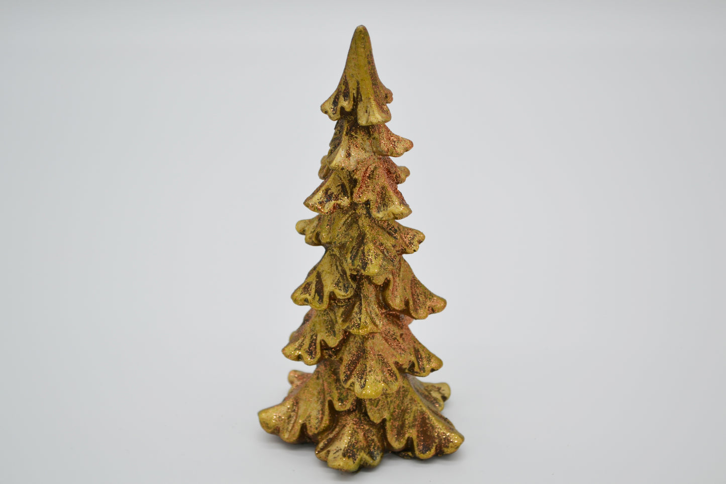 Sapin de Noël en or