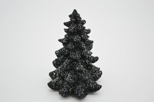Sapin de Noël en noir