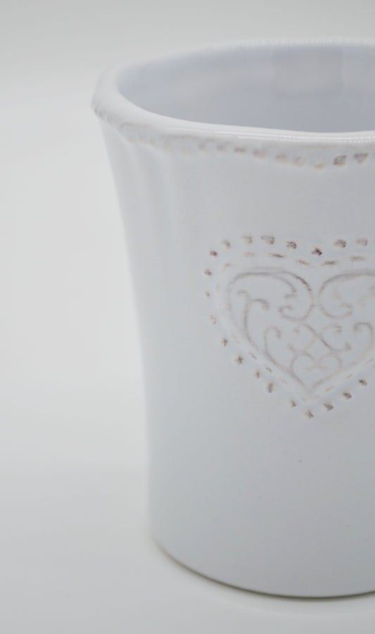 tasse, blanc 