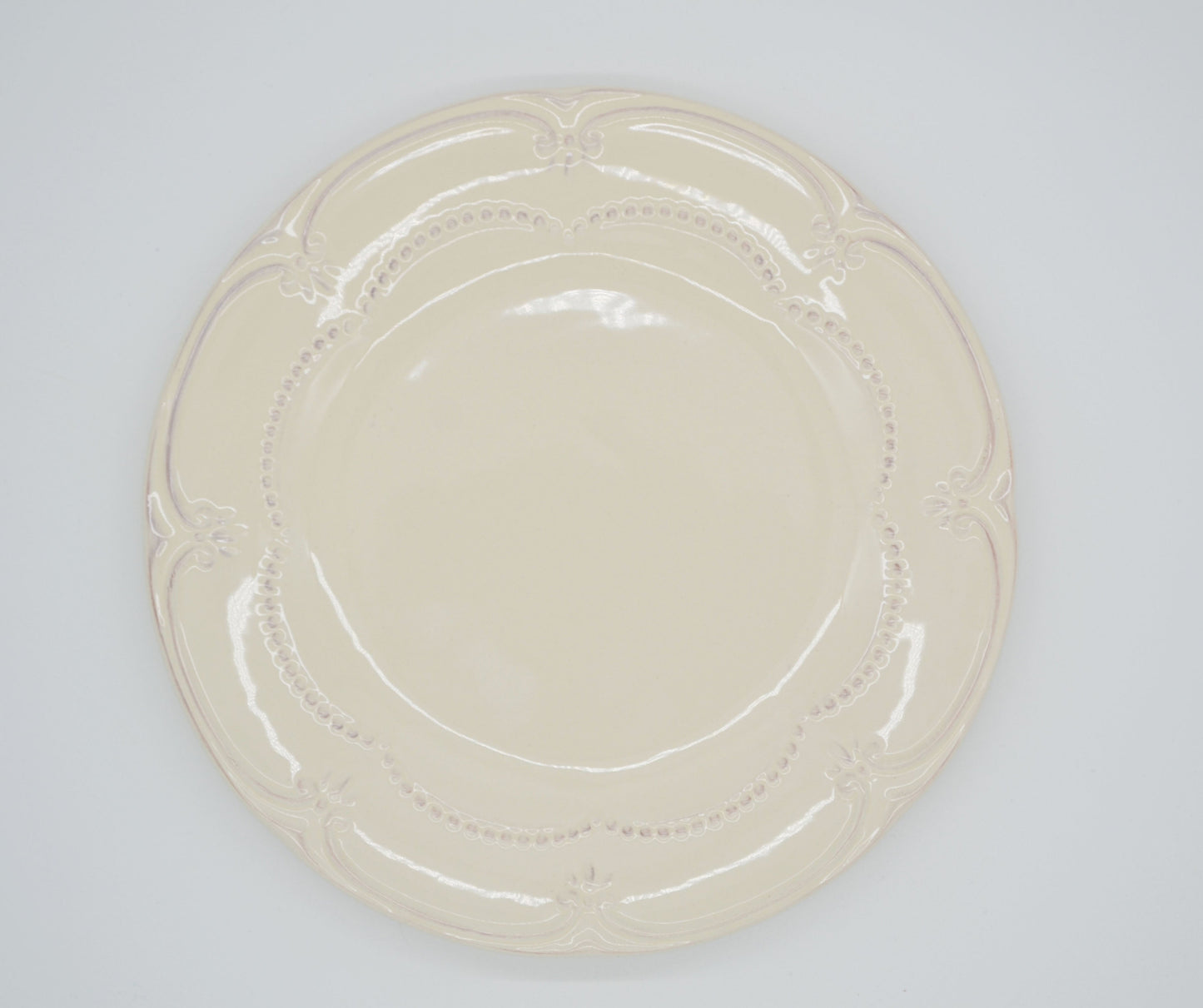 Assiette, beige 