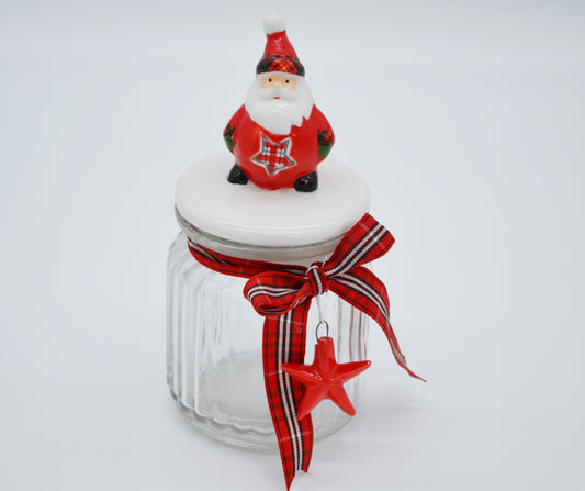 Pot de rangement Père Noël