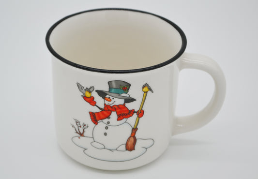 Tasse de Noël bonhomme de neige 