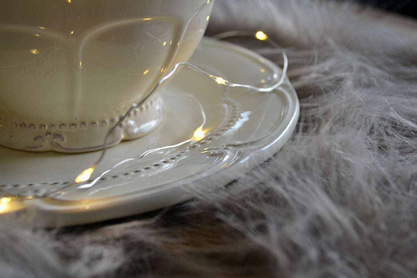 Assiette, beige 