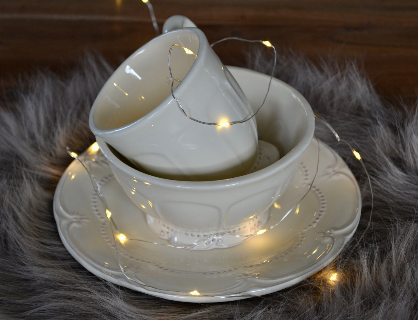 Tasse, beige
